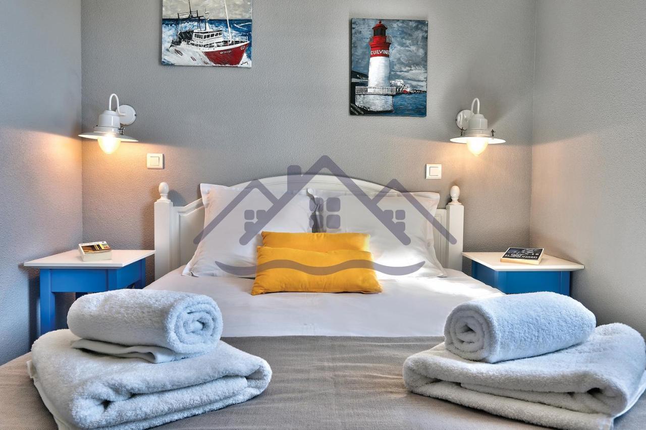 Localise - Maison E2 Au Guilvinec - A 20M De La Mer Avec Jardin Et Piscine - Tout A Pied, Plage, Port, Centre Commerces, Marche - Wifi Inclus - Vue Mer De La Chambre - Animaux Bienvenus - Linge De Lit Inclus Kültér fotó